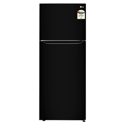 LG 446 Litres 1 Star Frost Free Double Door Convertible Refrigerator with Multi Air Flow (GL-T502CESR, Ebony Sheen)