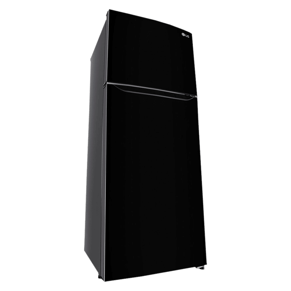 LG 446 Litres 1 Star Frost Free Double Door Convertible Refrigerator with Multi Air Flow (GL-T502CESR, Ebony Sheen)