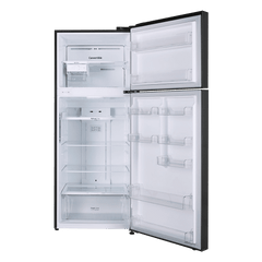 LG 446 Litres 1 Star Frost Free Double Door Convertible Refrigerator with Multi Air Flow (GL-T502CESR, Ebony Sheen)