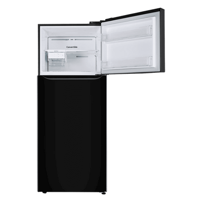 LG 446 Litres 1 Star Frost Free Double Door Convertible Refrigerator with Multi Air Flow (GL-T502CESR, Ebony Sheen)