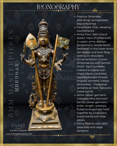 Murugan Panchaloha Bronze Icon - 18" - Masterpieces Collection