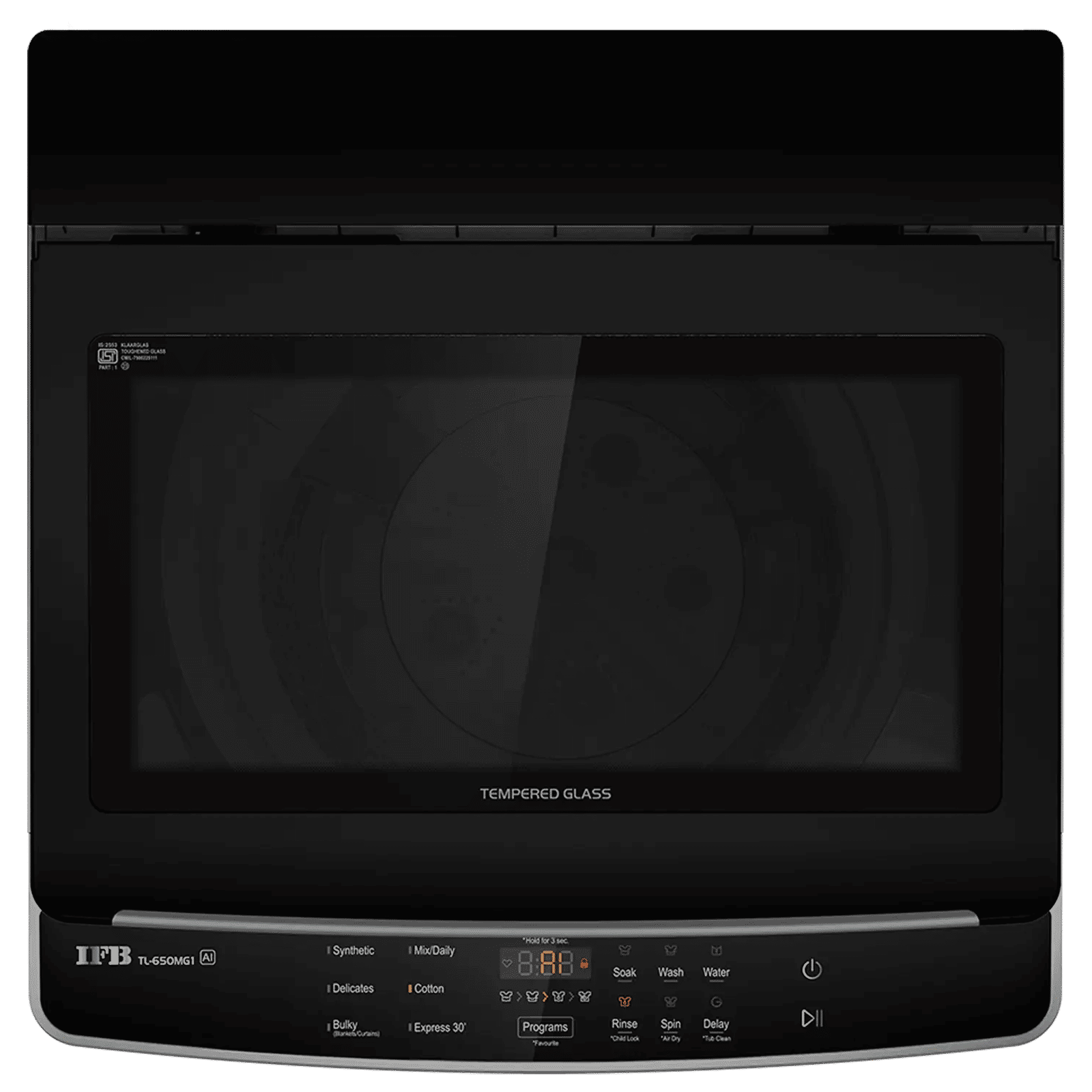 IFB 6.5 kg 5 Star Fully Automatic Top Load Washing Machine (TL650MG1, Powered By AI, Medium Grey)