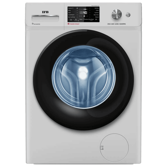IFB 6 kg 5 Star Inverter Fully Automatic Front Load Washing Machine (Diva GXN 6010K, Eco Inverter Motor, Grey)