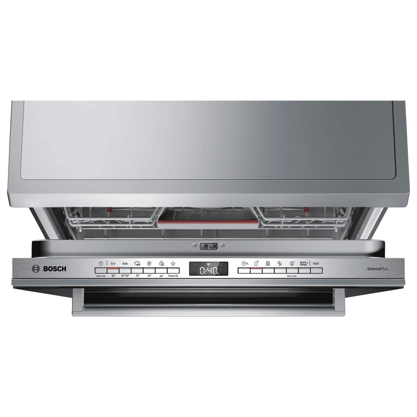 BOSCH Series 6 15 Place Settings Free Standing Dishwasher with Eco Silence Drive (No Pre-rinse Required, Black)