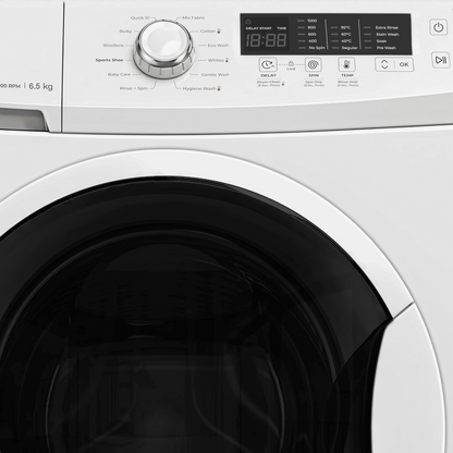 Godrej 6.5 kg 5 Star Fully Automatic Front Load Washing Machine (EON Cresta, 52141601SD00506, 12 Programs, Glacier White)