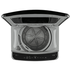 LG 7.5 kg 5 Star Inverter Fully Automatic Top Load Washing Machine (T75VBSF1Z, Smart Inverter Motor, Middle Free Silver)