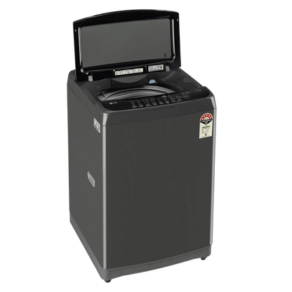 LG 12 kg 5 Star Inverter Fully Automatic Top Load Washing Machine (T12SJMB1Z, Smart Inverter Motor, Middle Black)