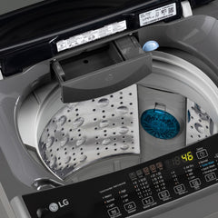 LG 12 kg 5 Star Inverter Fully Automatic Top Load Washing Machine (T12SJMB1Z, Smart Inverter Motor, Middle Black)