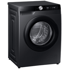 SAMSUNG 9 kg 5 Star Wi-Fi Inverter Fully Automatic Front Load Washing Machine (WW90DG6U24ABTL, Bubble Technology, Black)