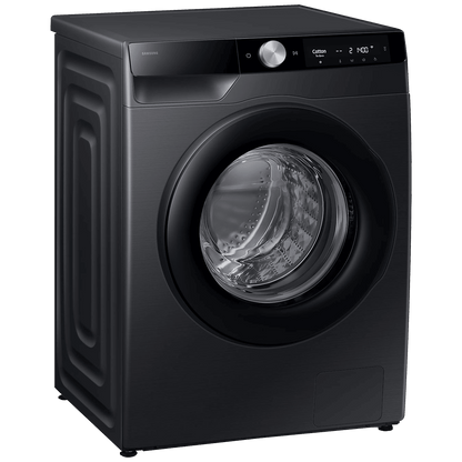 SAMSUNG 9 kg 5 Star Wi-Fi Inverter Fully Automatic Front Load Washing Machine (WW90DG6U24ABTL, Bubble Technology, Black)