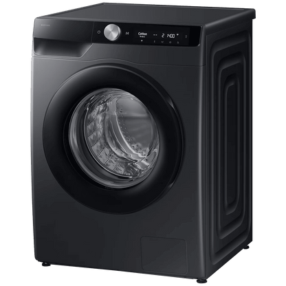 SAMSUNG 9 kg 5 Star Wi-Fi Inverter Fully Automatic Front Load Washing Machine (WW90DG6U24ABTL, Bubble Technology, Black)