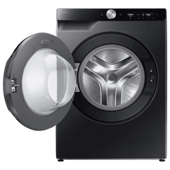 SAMSUNG 9 kg 5 Star Wi-Fi Inverter Fully Automatic Front Load Washing Machine (WW90DG6U24ABTL, Bubble Technology, Black)
