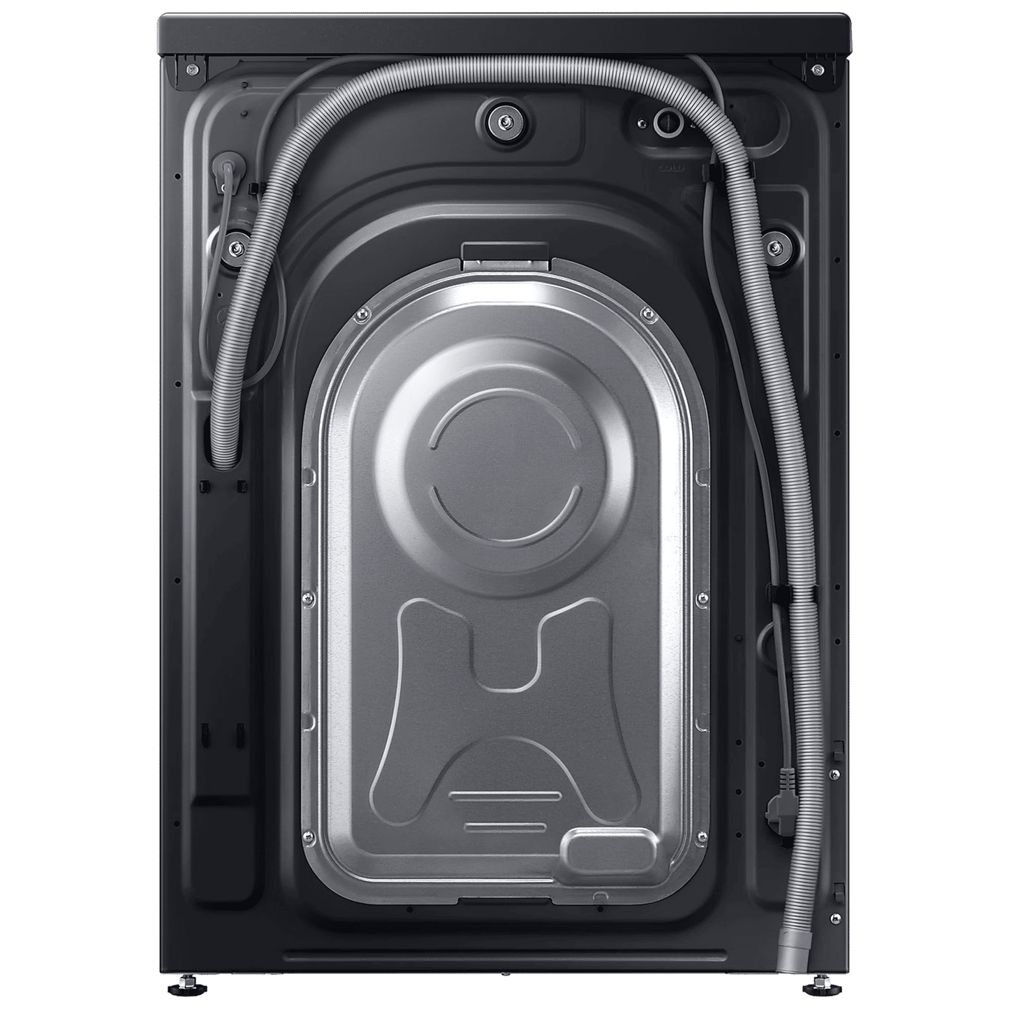 SAMSUNG 9 kg 5 Star Wi-Fi Inverter Fully Automatic Front Load Washing Machine (WW90DG6U24ABTL, Bubble Technology, Black)