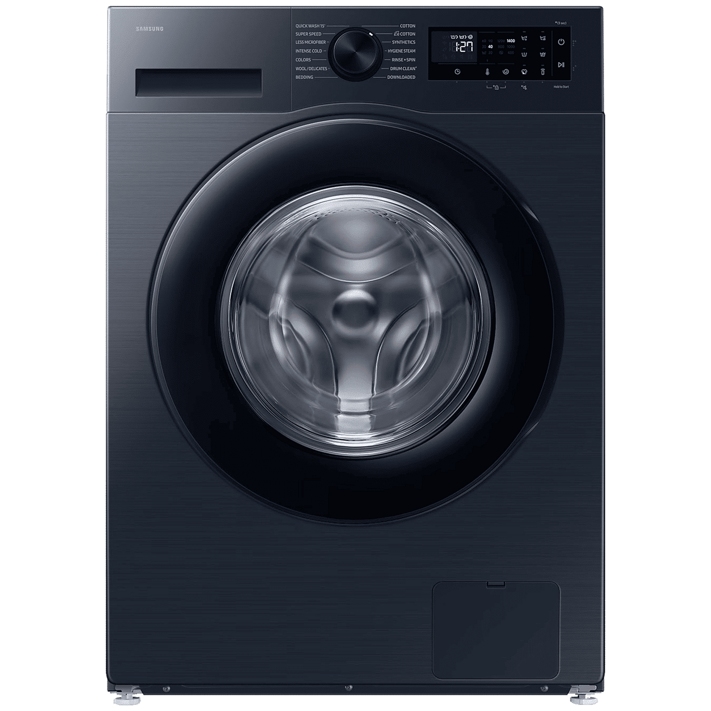 SAMSUNG 9 kg 5 Star Wi-Fi Inverter Fully Automatic Front Load Washing Machine (WW90DG5U24ASTL, Energy Mode, Navy)