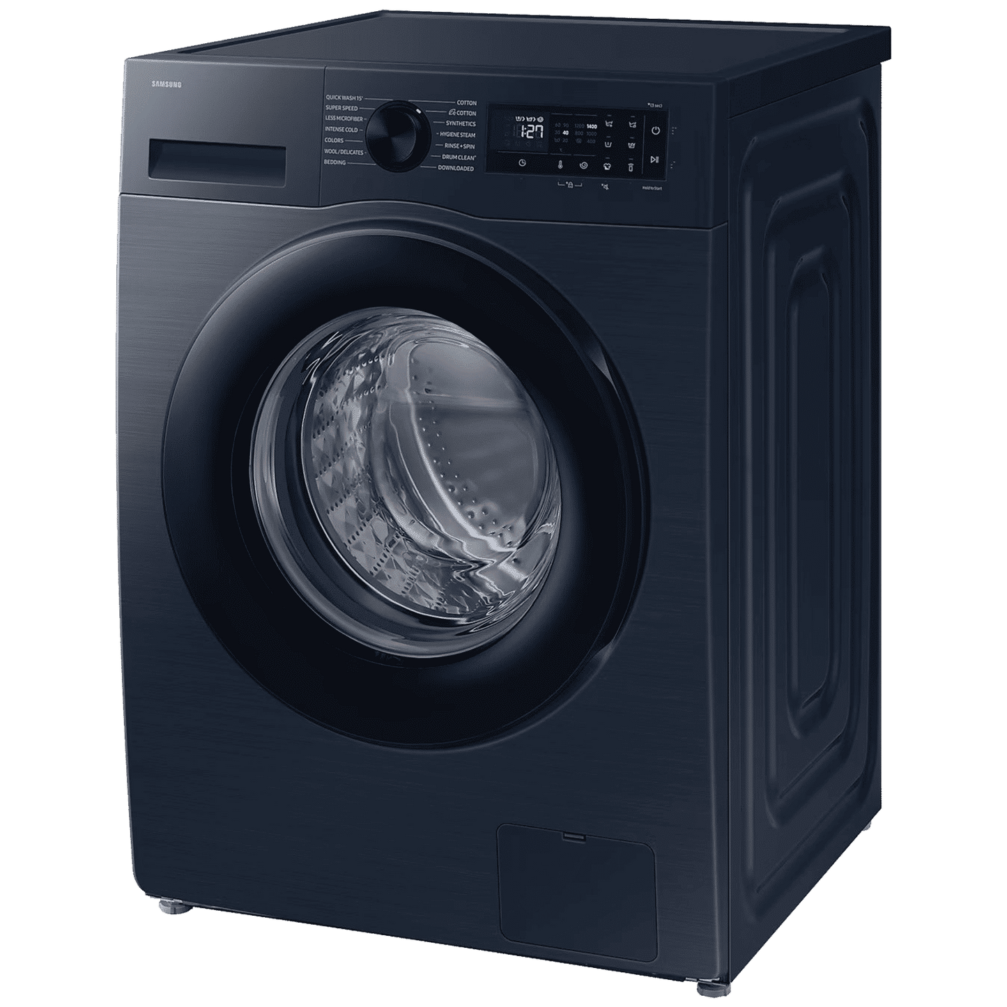 SAMSUNG 9 kg 5 Star Wi-Fi Inverter Fully Automatic Front Load Washing Machine (WW90DG5U24ASTL, Energy Mode, Navy)