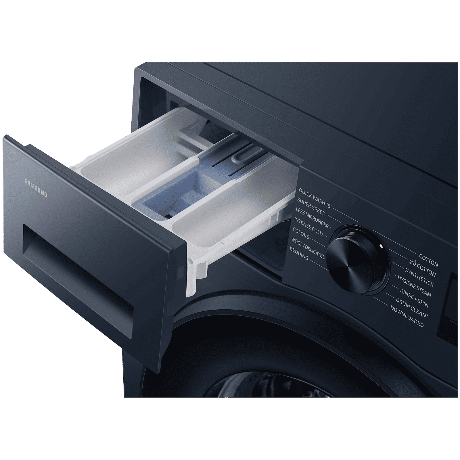 SAMSUNG 9 kg 5 Star Wi-Fi Inverter Fully Automatic Front Load Washing Machine (WW90DG5U24ASTL, Energy Mode, Navy)