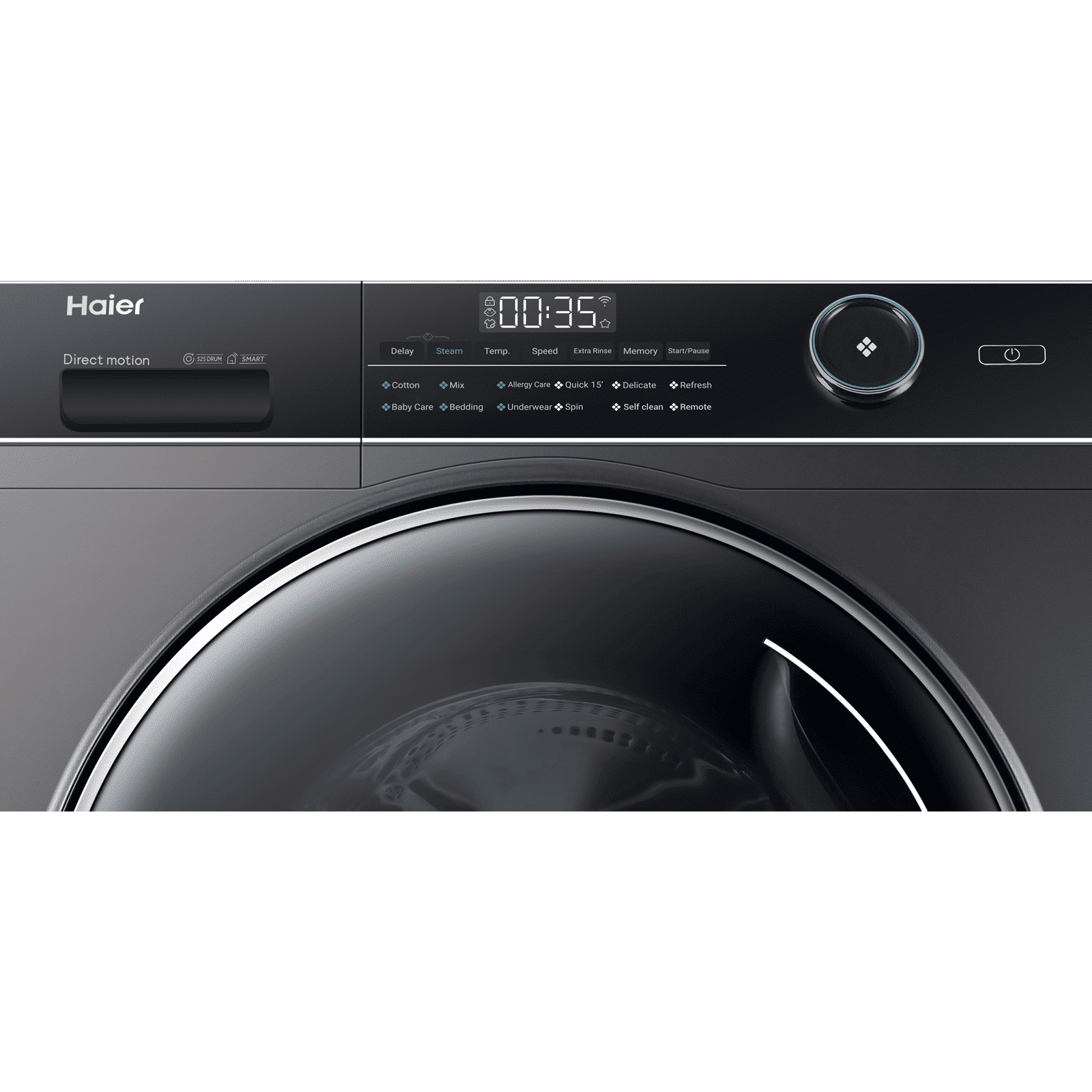 Haier 11 kg 5 Star Wi-Fi Fully Automatic Front Load Washing Machine (HW110-DM14959CS8U1, AI-Dynamic Balance Tech, Dark Jade)