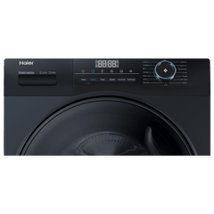 Haier 9 kg 5 Star Fully Automatic Front Load Washing Machine (929, HW90-DM14929ECBK, Anti Bacterial Technology, Black)