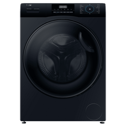 Haier 9 kg 5 Star Fully Automatic Front Load Washing Machine (929, HW90-DM14929ECBK, Anti Bacterial Technology, Black)