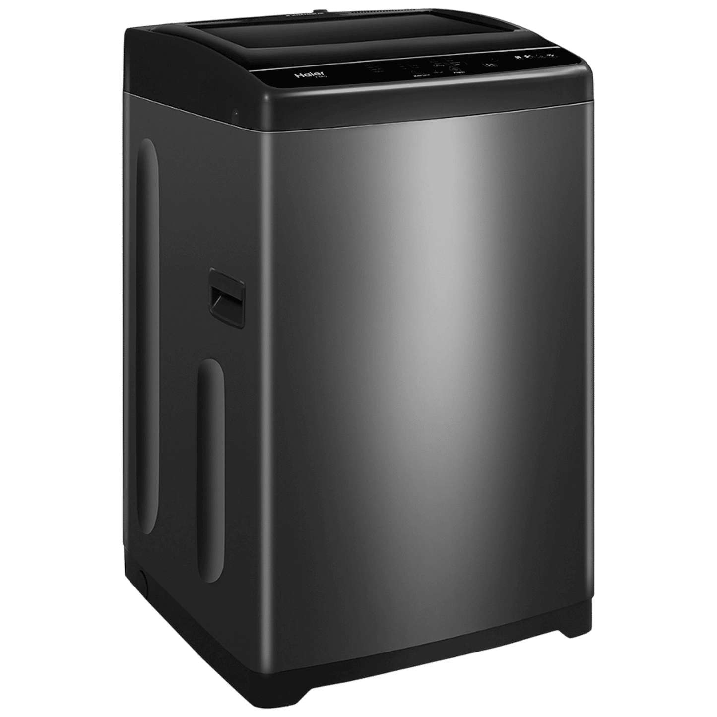 Haier 8 kg 5 Star Fully Automatic Top Load Washing Machine (HWM80-316BK, Oceanus Wave Drum, Dark Jade Silver)