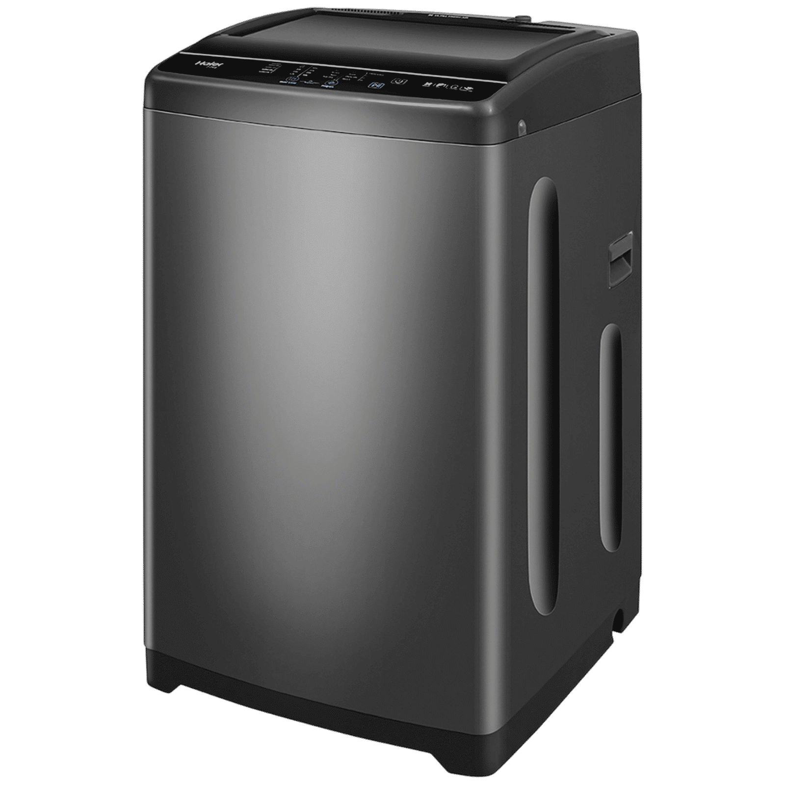 Haier 8 kg 5 Star Fully Automatic Top Load Washing Machine (HWM80-316BK, Oceanus Wave Drum, Dark Jade Silver)