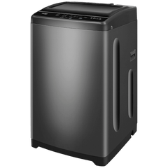 Haier 8 kg 5 Star Fully Automatic Top Load Washing Machine (HWM80-316BK, Oceanus Wave Drum, Dark Jade Silver)