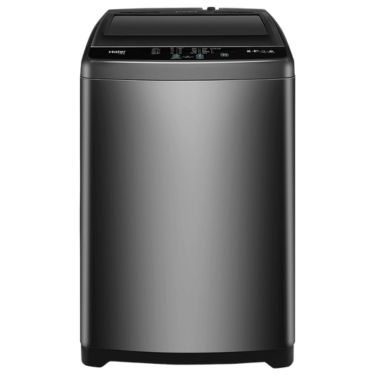 Haier 8 kg 5 Star Fully Automatic Top Load Washing Machine (HWM80-316BK, Oceanus Wave Drum, Dark Jade Silver)