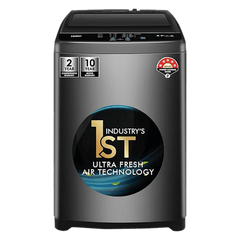 Haier 6.5 kg 5 Star Fully Automatic Top Load Washing Machine (HWM65-306S8, Ultra Fresh Air, Dark Jade Silver)