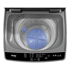 Haier 6.5 kg 5 Star Fully Automatic Top Load Washing Machine (HWM65-306S8, Ultra Fresh Air, Dark Jade Silver)