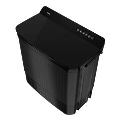 Haier 14 kg 5 Star Semi Automatic Washing Machine with Magic Filter (178, HTW140-178BK, Black)