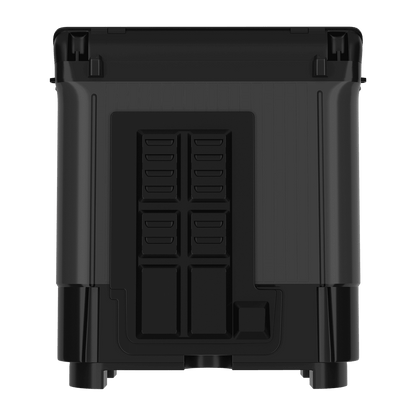 Haier 14 kg 5 Star Semi Automatic Washing Machine with Magic Filter (178, HTW140-178BK, Black)