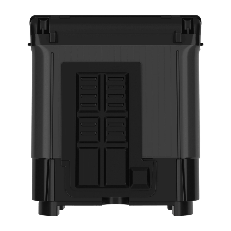 Haier 14 kg 5 Star Semi Automatic Washing Machine with Magic Filter (178, HTW140-178BK, Black)