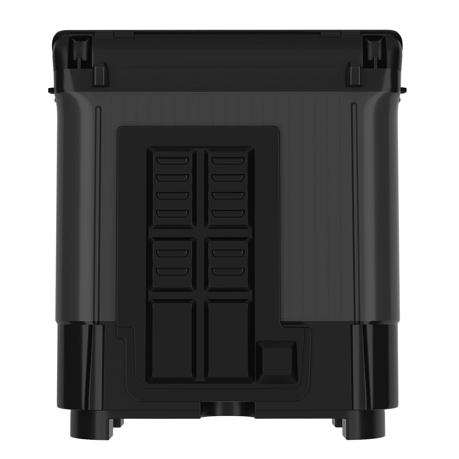 Haier 12 kg 5 Star Semi Automatic Washing Machine with Magic Filter (178, HTW120-178BK, Black)