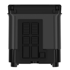 Haier 12 kg 5 Star Semi Automatic Washing Machine with Magic Filter (178, HTW120-178BK, Black)