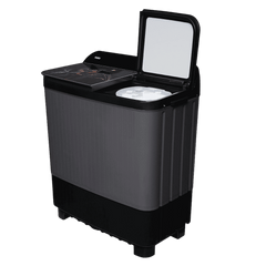 Haier 9 kg Semi Automatic Washing Machine with Softfall Techonology (HTW90-178FL, Black)