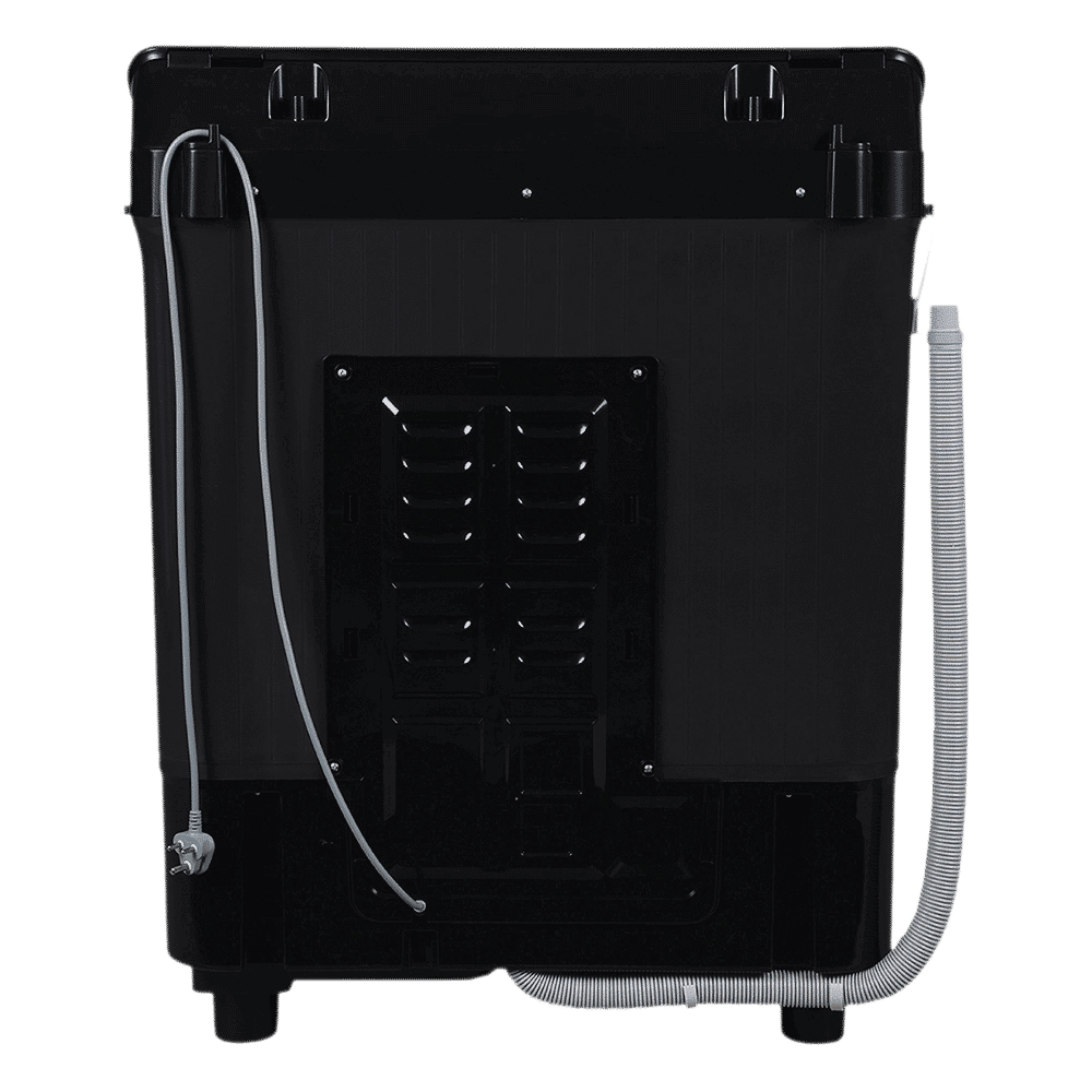 Haier 9 kg Semi Automatic Washing Machine with Softfall Techonology (HTW90-178FL, Black)