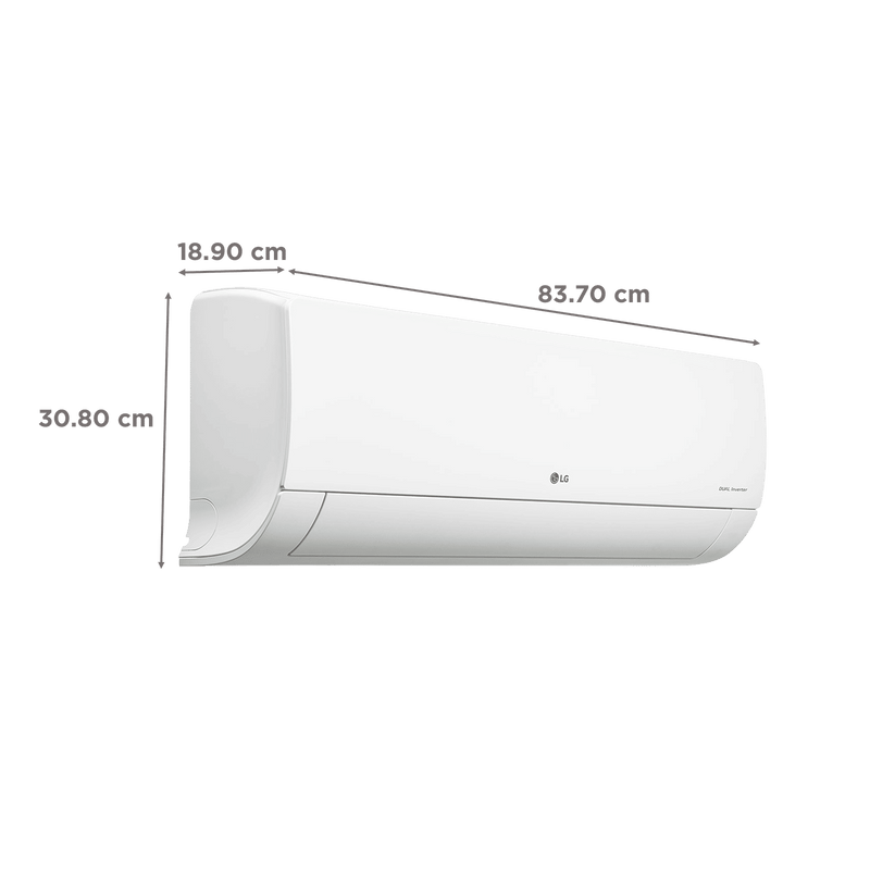LG 6 in 1 Convertible 1.5 Ton 3 Star Dual Inverter Split AC with 6 Step Fan Speed (2025 Model, Copper Condenser, US-Q18RNXE.AMLG)