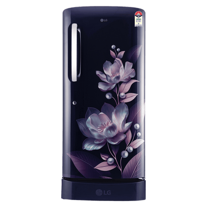 LG 231 Series 210 Litres 5 Star Direct Cool Single Door Refrigerator with Auto Smart Connect (GL-D231ABMU, Blue Marvel)