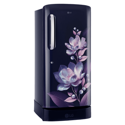 LG 231 Series 210 Litres 5 Star Direct Cool Single Door Refrigerator with Auto Smart Connect (GL-D231ABMU, Blue Marvel)