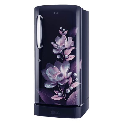 LG 231 Series 210 Litres 5 Star Direct Cool Single Door Refrigerator with Auto Smart Connect (GL-D231ABMU, Blue Marvel)