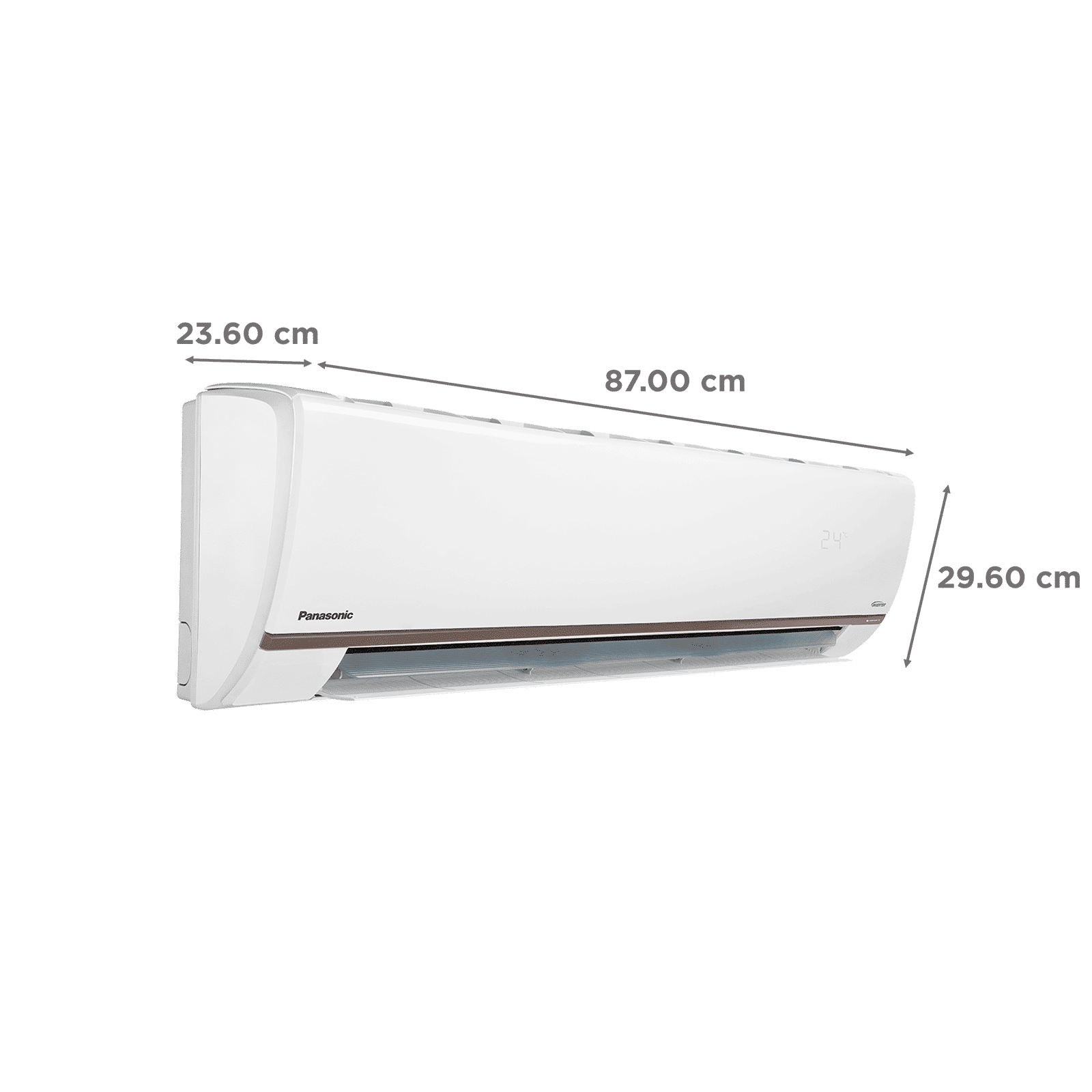 Panasonic WU 7 in 1 Convertible 1 Ton 3 Star Inverter Split Smart AC with Voice Assistant (2025 Model, Copper Condenser, CS/CU-WU12BKYFM)