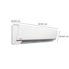 Panasonic WU 7 in 1 Convertible 1 Ton 3 Star Inverter Split Smart AC with Voice Assistant (2025 Model, Copper Condenser, CS/CU-WU12BKYFM)