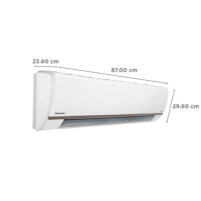 Panasonic WU 7 in 1 Convertible 1 Ton 3 Star Inverter Split Smart AC with Voice Assistant (2025 Model, Copper Condenser, CS/CU-WU12BKYFM)