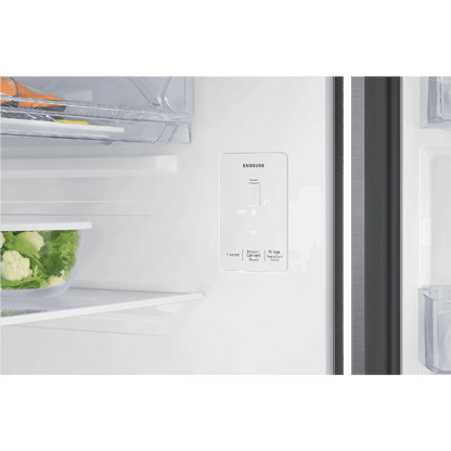 SAMSUNG 330 Litres 2 Star Frost Free Double Door Smart Wifi Enabled Refrigerator with Twin Cooling Plus Technology (RT34DG5A2BS8HL, Elegant Inox)