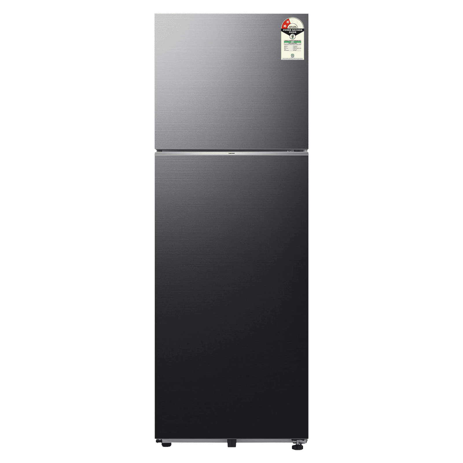 SAMSUNG 350 Liters 2 Star Frost Free Double Door Smart Wifi Enabled Refrigerator with Anti Bacterial Gasket (RT38DG5A2BBXHL, Luxe Black)