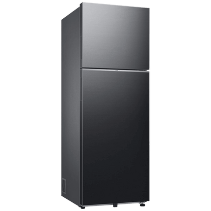 SAMSUNG 350 Liters 2 Star Frost Free Double Door Smart Wifi Enabled Refrigerator with Anti Bacterial Gasket (RT38DG5A2BBXHL, Luxe Black)