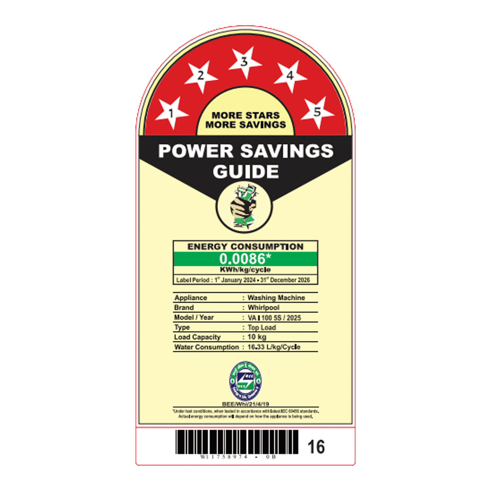 Whirlpool 10 kg 5 Star Fully Automatic Top Load Washing Machine (360 BW Pro H, 31688, In-built Heater, Graphite)