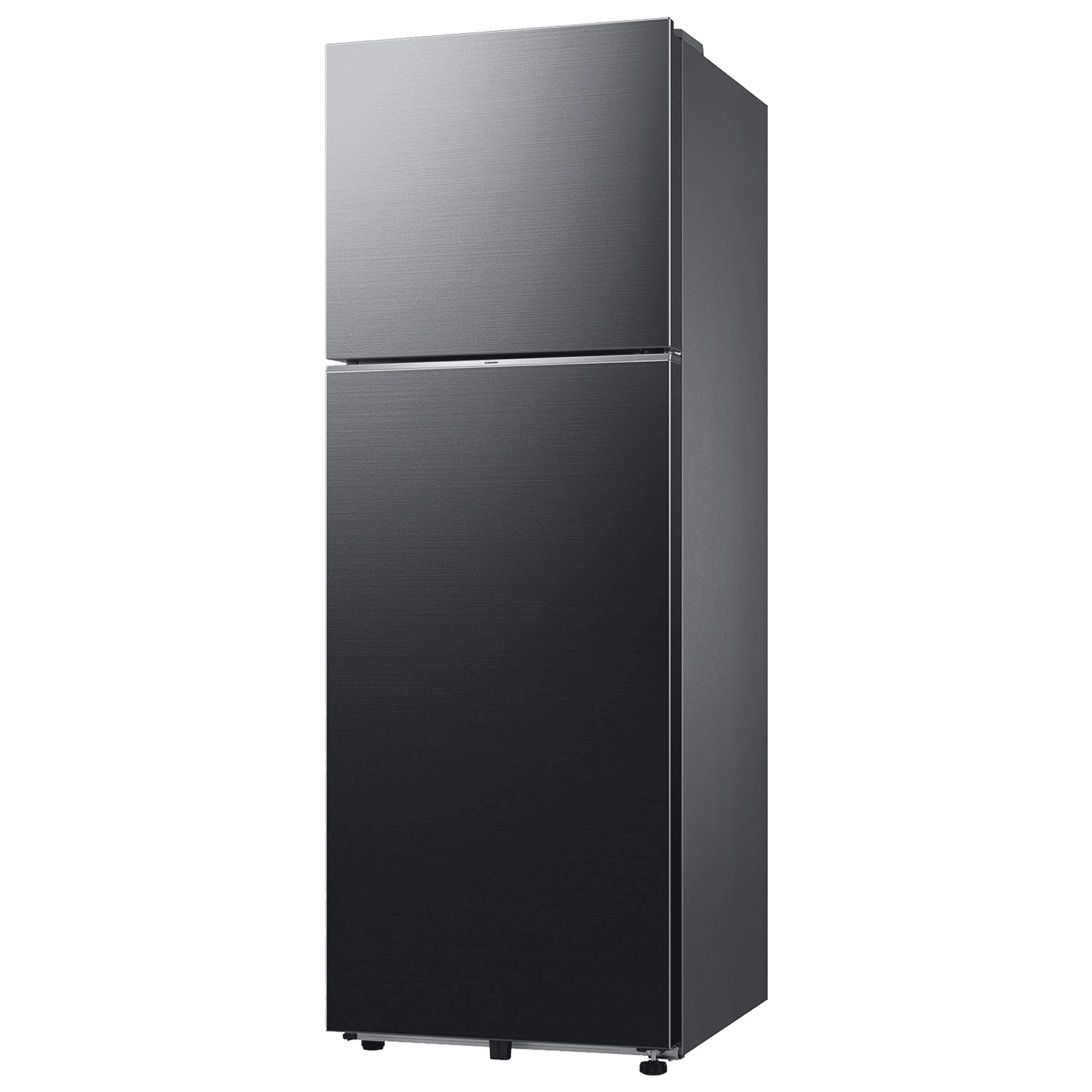 SAMSUNG 330 Litres 2 Star Frost Free Double Door Smart Wifi Enabled Refrigerator with Anti Bacterial Gasket (RT34DG5A2BBXHL, Luxe Black)