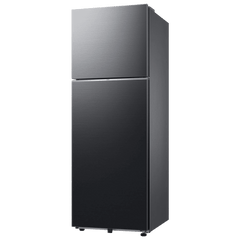 SAMSUNG 330 Litres 2 Star Frost Free Double Door Smart Wifi Enabled Refrigerator with Anti Bacterial Gasket (RT34DG5A2BBXHL, Luxe Black)