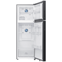 SAMSUNG 330 Litres 2 Star Frost Free Double Door Smart Wifi Enabled Refrigerator with Anti Bacterial Gasket (RT34DG5A2BBXHL, Luxe Black)